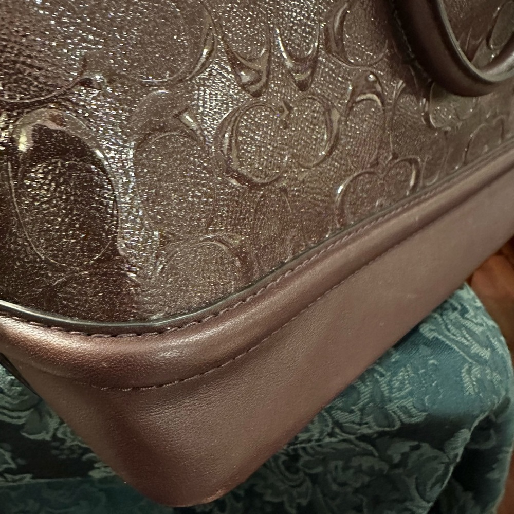 Coach Oxblood Satchel - Picture 12 of 15